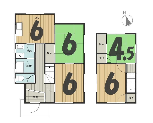 愛知県一宮市の一戸建て | 248万円 | 4DK | 107.44m² | Akiyama house finder