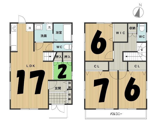 愛知県一宮市の一戸建て | 2598万円 | 3LDK | 105.92m² | Akiyama house finder