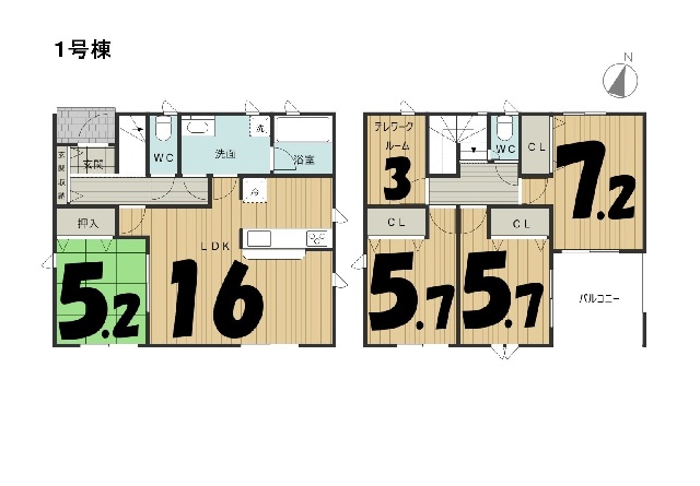 愛知県一宮市の一戸建て | 2190万円 | 4LDK | 166.94m² | Akiyama house finder
