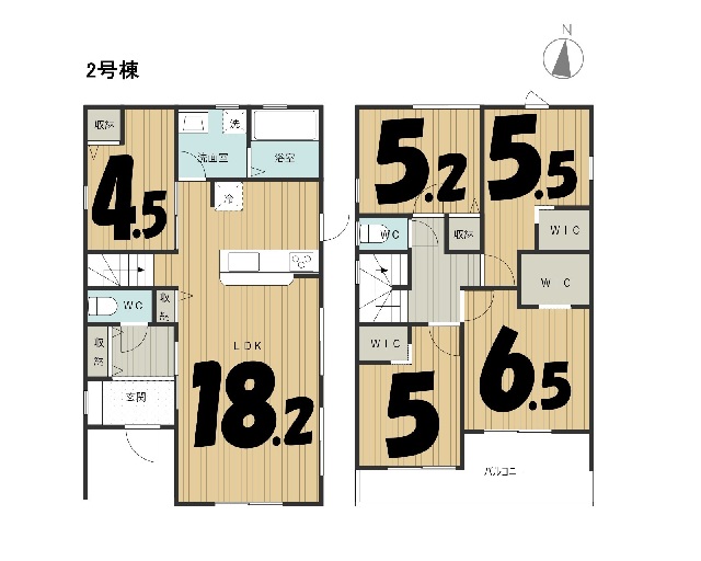 岐阜県各務原市の一戸建て | 2480万円 | 5LDK | 215.5m² | Akiyama house finder