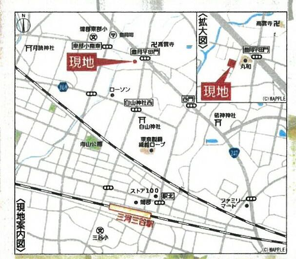 detached 愛知県蒲郡市豊岡町平田門 地図を見る