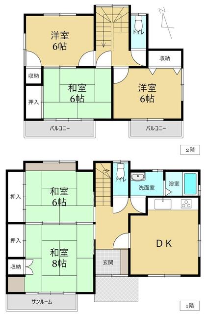detached 愛知県丹羽郡扶桑町大字高雄字柳前 地図を見る