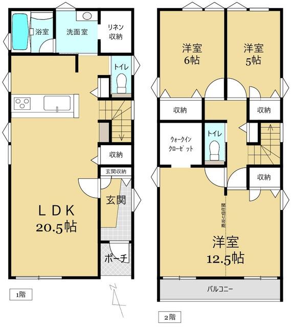 detached 愛知県丹羽郡扶桑町大字柏森字西前 地図を見る