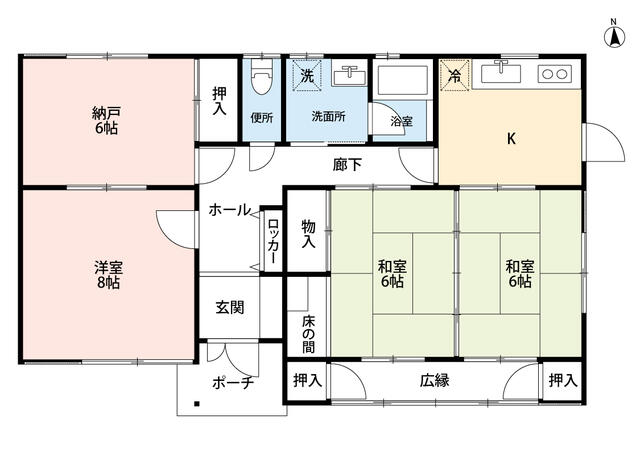 detached 愛知県江南市小郷町粟田木 地図を見る