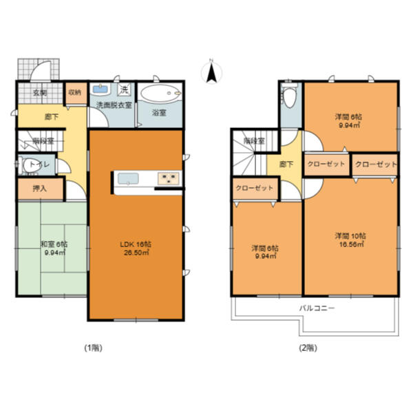 detached 愛知県犬山市大字橋爪字一丁田 地図を見る