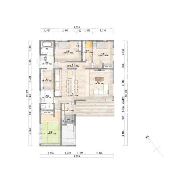三重県松阪市の一戸建て | 5200万円 | 3LDK | 212.63m² | Akiyama house finder