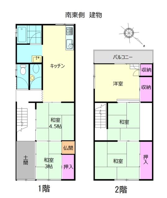 detached 三重県四日市市東富田町 地図を見る