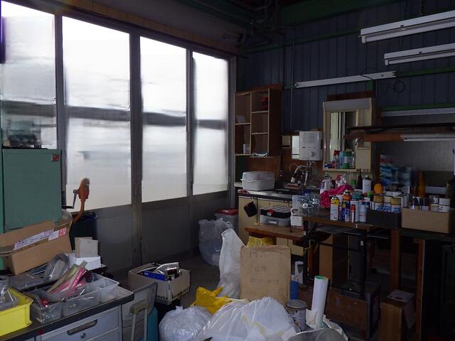 作業所内部の様子（プライバシー保護のため写真は一部加工してお／撮影日2025-03-12