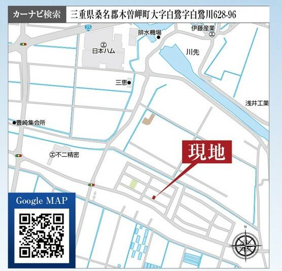 detached 三重県桑名郡木曽岬町大字白鷺 地図を見る