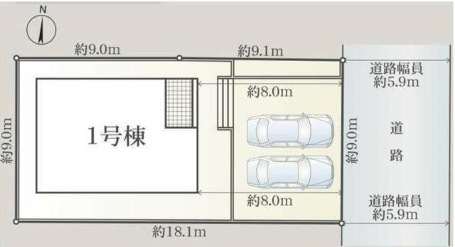 detached 三重県三重郡菰野町大羽根園柴垣町 地図を見る