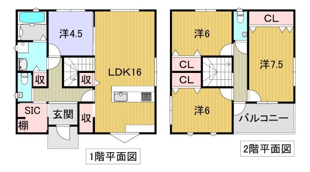 detached 滋賀県近江八幡市西生来町 地図を見る