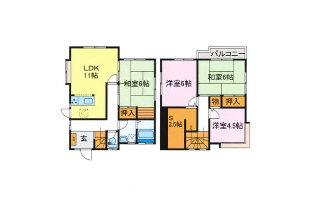 detached 滋賀県湖南市下田 地図を見る