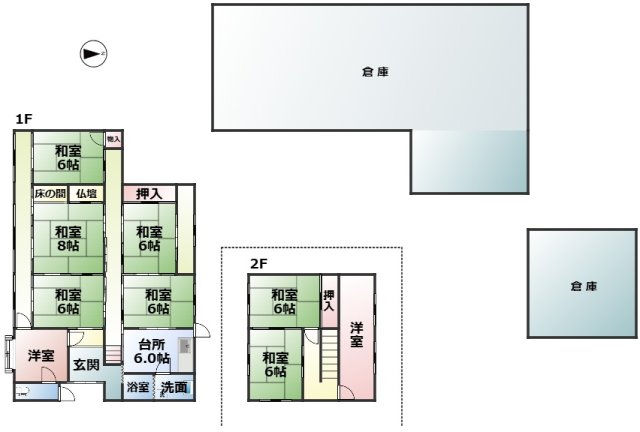 detached 滋賀県高島市新旭町旭 地図を見る