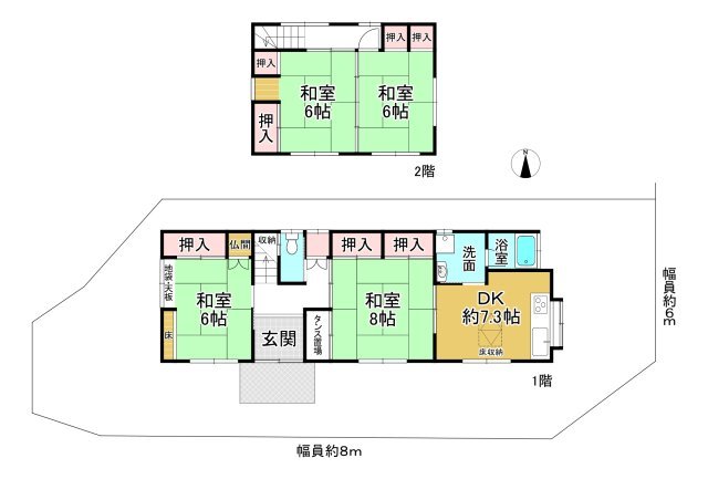 house for sale in Otsu, Shiga | ¥14,800,000 | 4DK | Akiyama house fin…