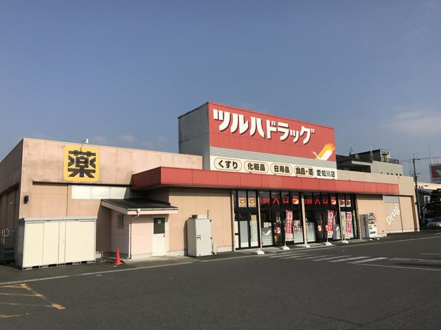 ツルハドラッグ愛知川店 (540m)