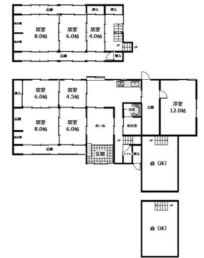 detached 滋賀県野洲市野田 地図を見る