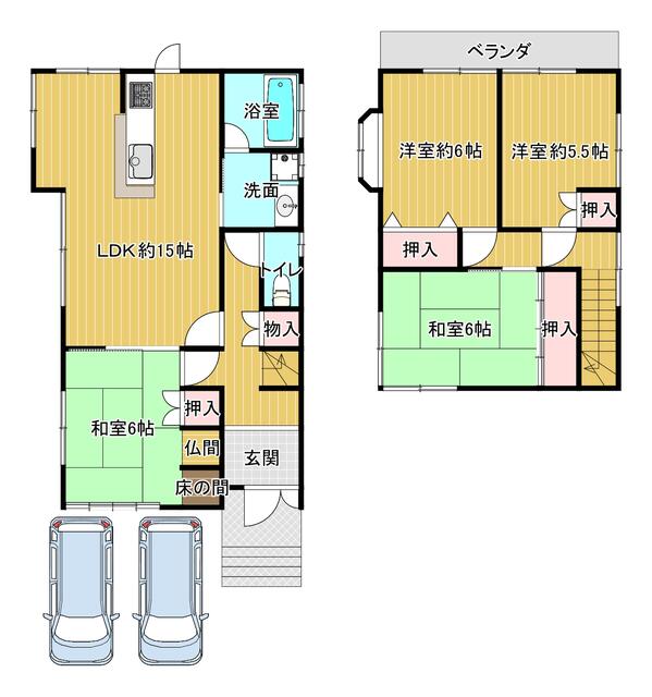 detached 京都府舞鶴市八反田南町 地図を見る