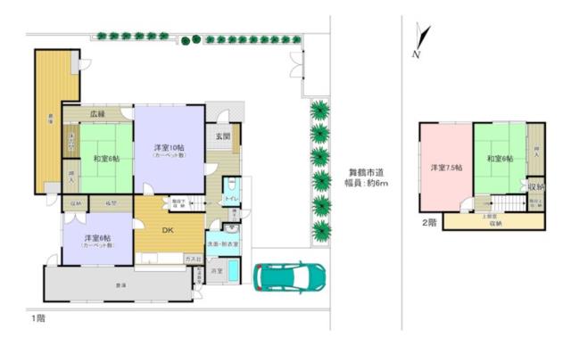 detached 京都府舞鶴市八反田南町 地図を見る