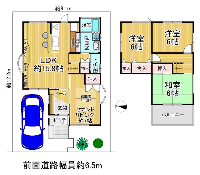 detached 京都府京田辺市大住責谷