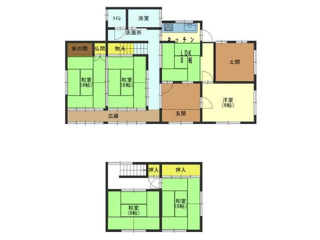 detached 京都府木津川市加茂町大野大野 地図を見る