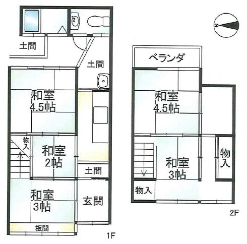 detached 京都府京都市中京区六角通油小路西入越後町 地図を見る