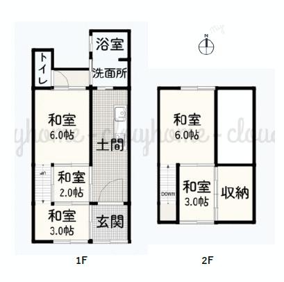 detached 京都府京都市中京区西ノ京池ノ内町
