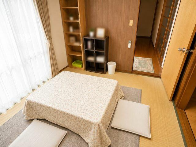 リビング以外の居室／落ち着きのある和室です♪