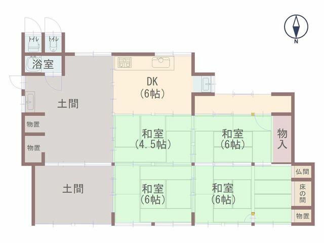detached 京都府与謝郡与謝野町字男山