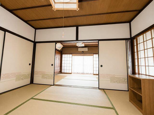 リビング以外の居室／和のぬくもりを感じられる、くつろぎの空間♪※この画像はＡＩで