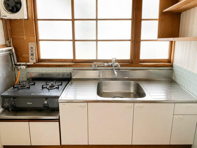 キッチン／明るく清潔感のある、気持ちよく使える空間です♪※この画像はＡ