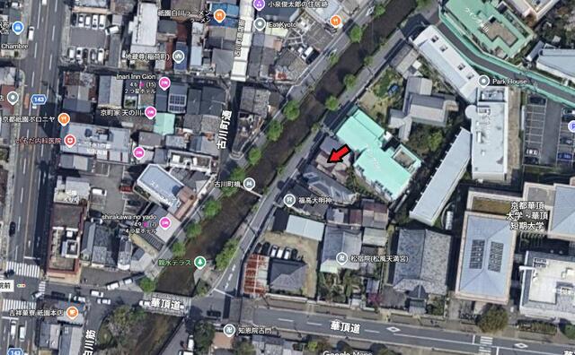detached 京都府京都市東山区白川筋三条下る梅宮町 地図を見る