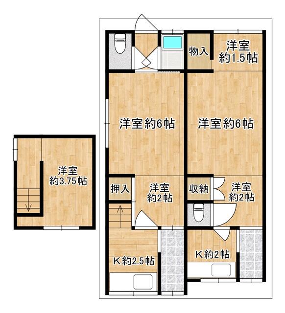 detached 大阪府八尾市竹渕東１丁目 地図を見る