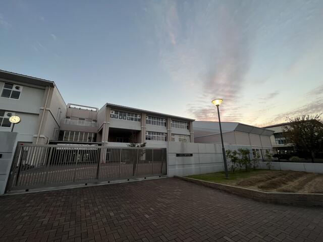 八尾市立桂中学校 (477m)