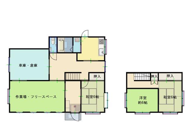 house for sale in Kainan, Wakayama | ¥7,500,000 | 3SDK | Akiyama hous…