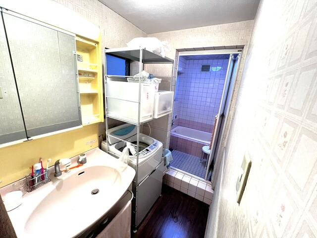 洗面台・洗面所／洗面室　洗面台はワイドタイプ♪