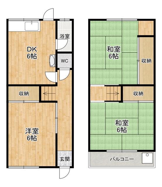 detached 大阪府四條畷市中野本町