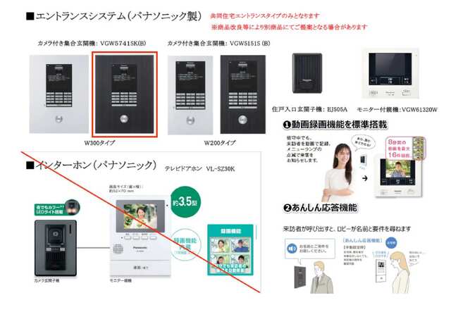 その他設備／イメージパースの為、実際の内容とは異なる場合がございます。
