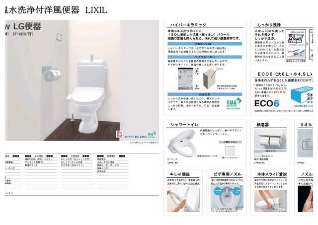 トイレ／イメージパースの為、実際の内容とは異なる場合がございます。