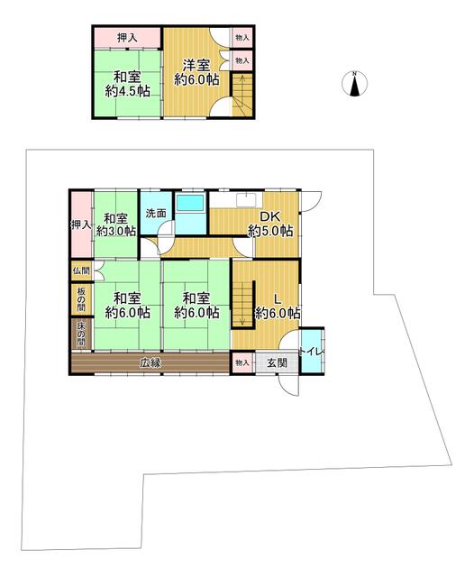detached 大阪府茨木市沢良宜浜１丁目 地図を見る