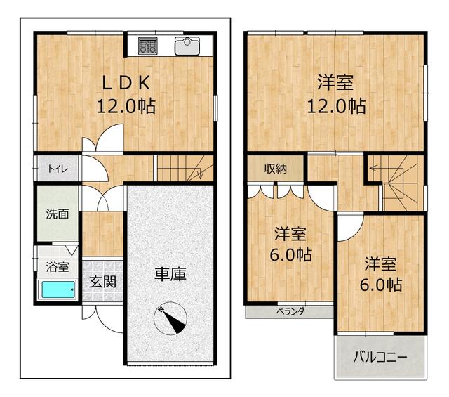 detached 大阪府高石市取石１丁目 地図を見る