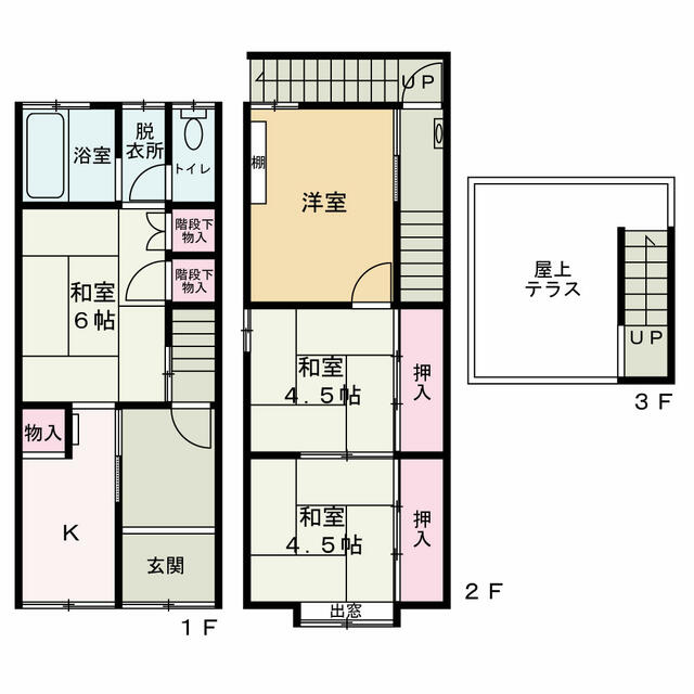 detached 大阪府摂津市正雀２丁目