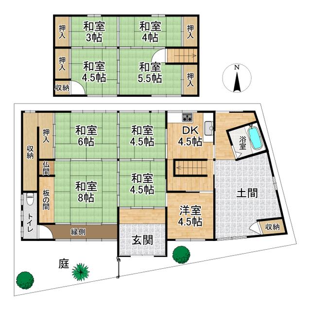 detached 大阪府八尾市恩智中町４丁目