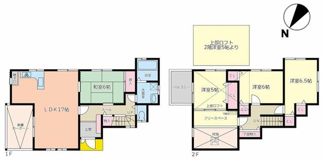 detached 大阪府交野市私部西４丁目 地図を見る