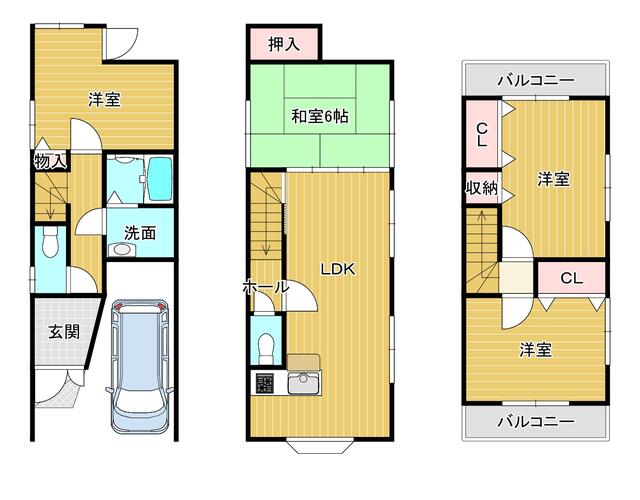 detached 大阪府高石市東羽衣１丁目