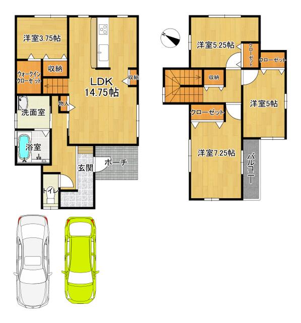 detached 大阪府貝塚市鳥羽 地図を見る