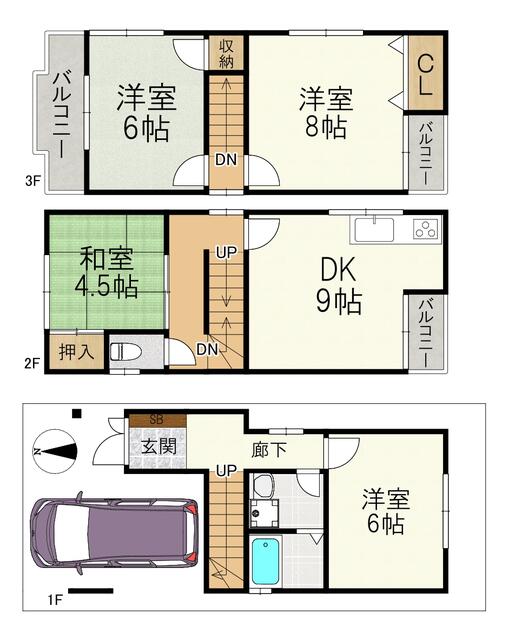 detached 大阪府松原市天美南５丁目