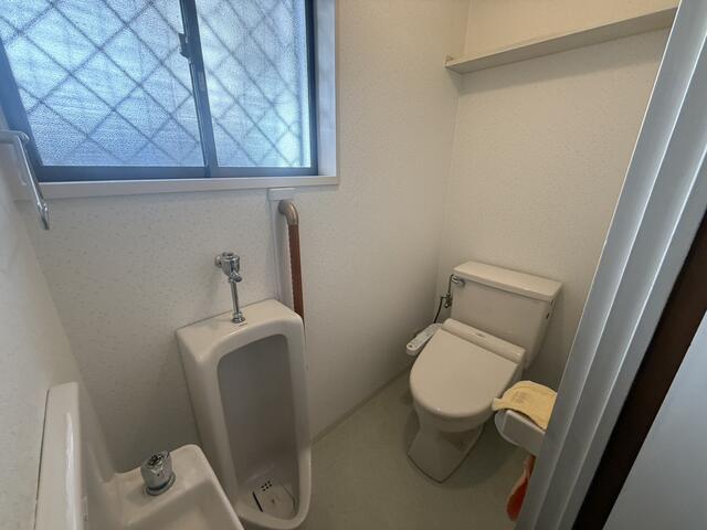 トイレ／トイレは男性用もあります！