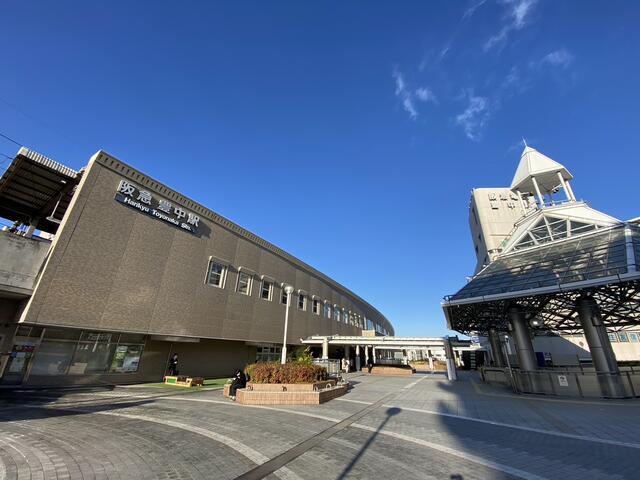 豊中駅前広場です！ (450m)