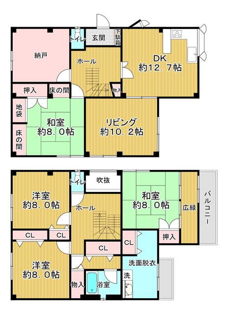 detached 兵庫県尼崎市南塚口町７丁目 地図を見る