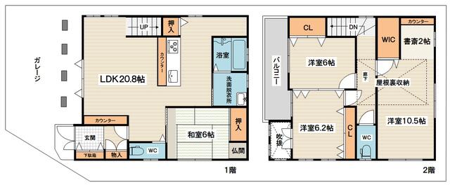 detached 大阪府藤井寺市小山７丁目 地図を見る